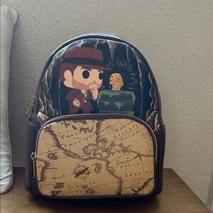 Funko Pops Indiana Jones Backpack NWT